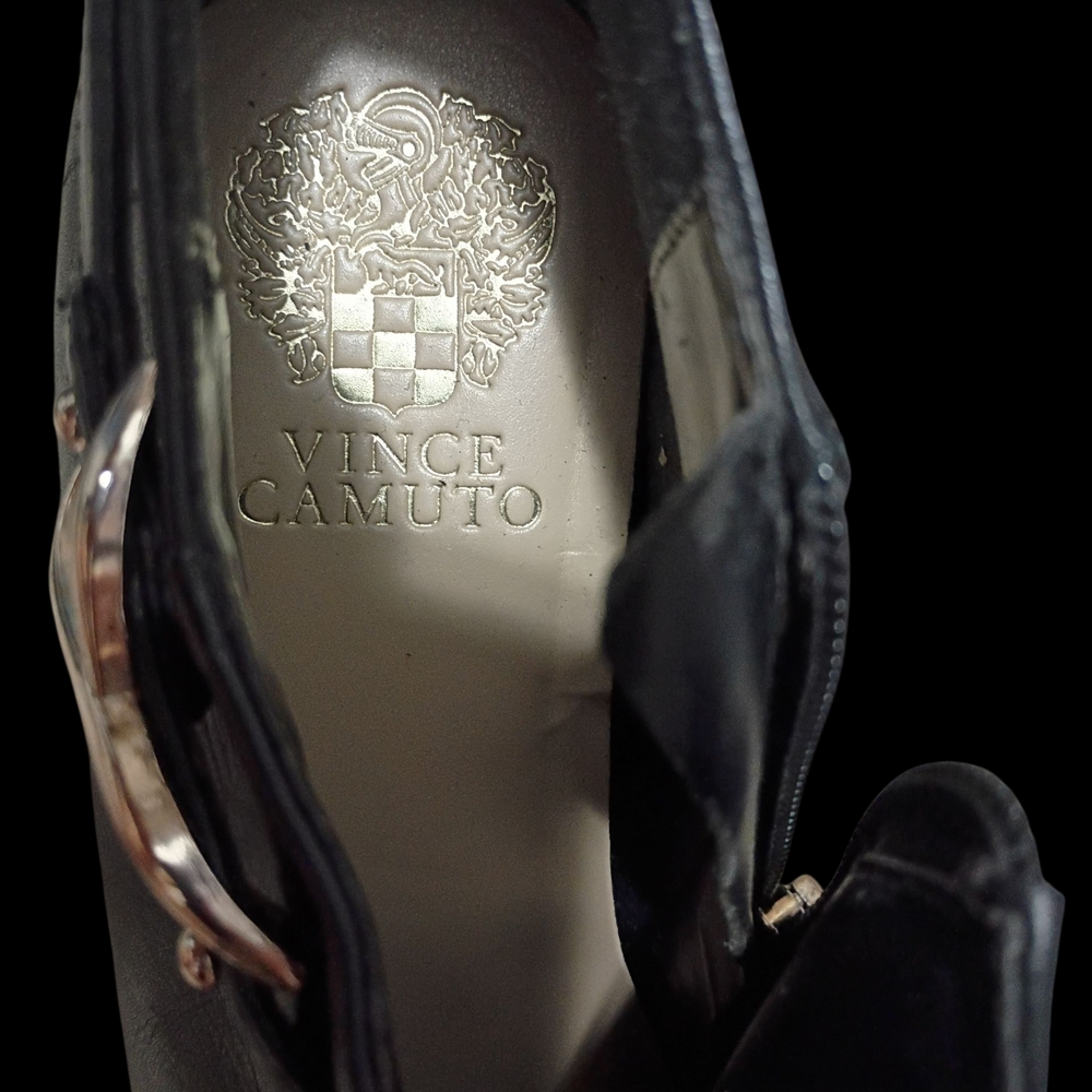 Vince Camuto Black Leather Shoes